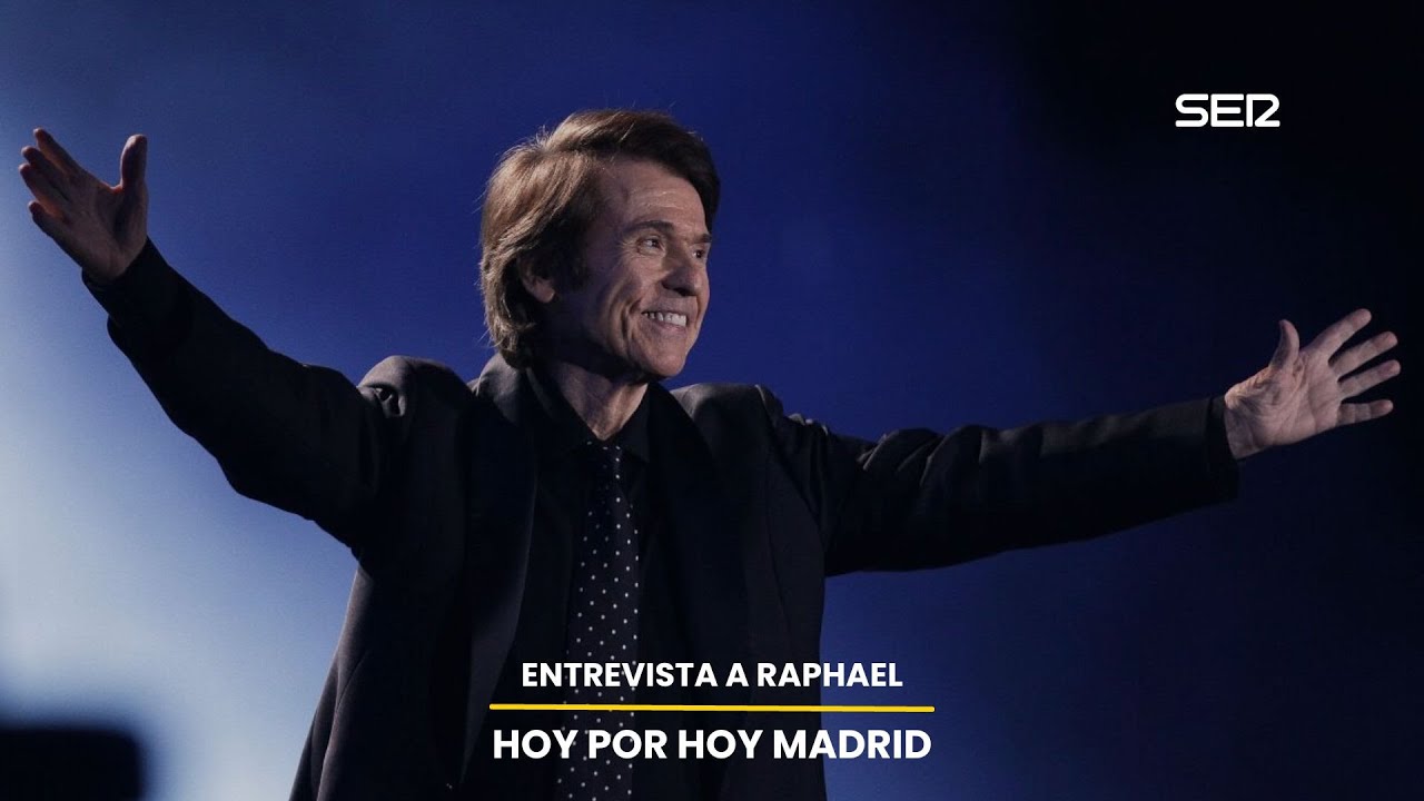 Entrevista al cantante Raphael en Hoy por Hoy Madrid