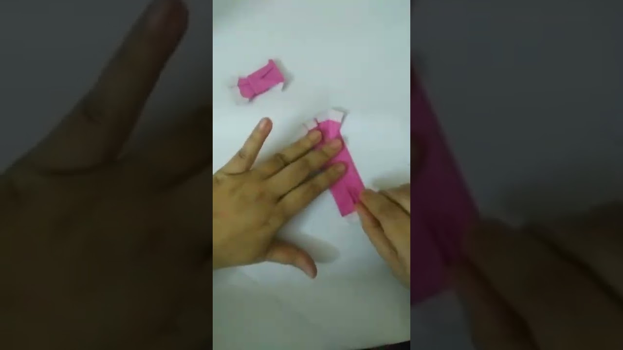 origami girl dress. 