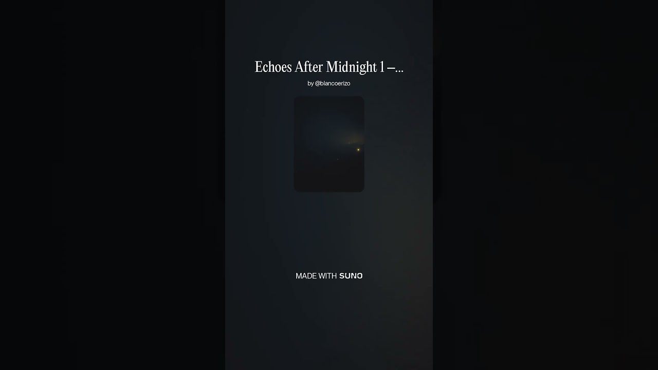 Echoes After Midnight 1 – Dark Cinematic Ambient for Reflection & Deep Focus