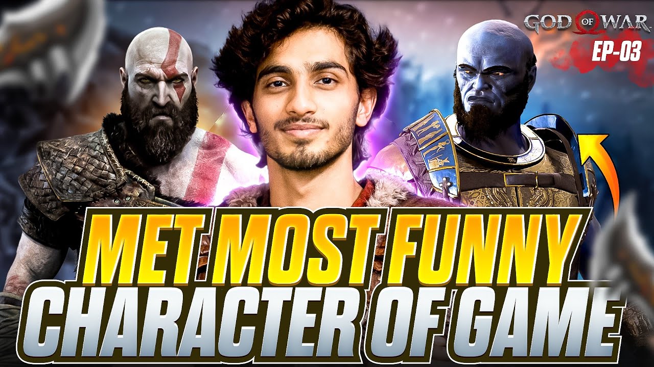 Met the Most Funny Character in God of War 😂 | Episode 3