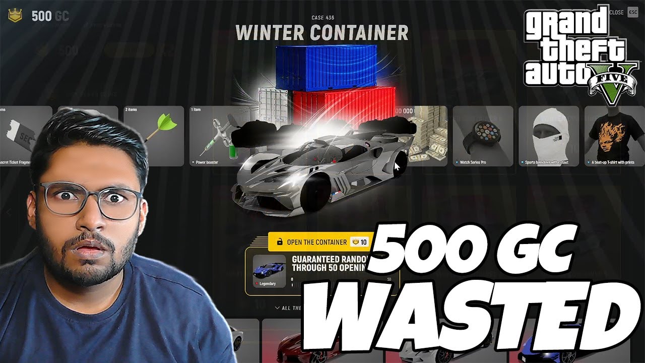 I Spent 500 GC on Winter Containers… BIGGEST DISASTER 😭 | GTA 5 RP | Hindi