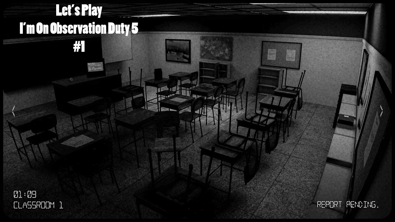 Let's Play I'm on Observation Duty 5 #1: Anomaly Classes Now in Session!