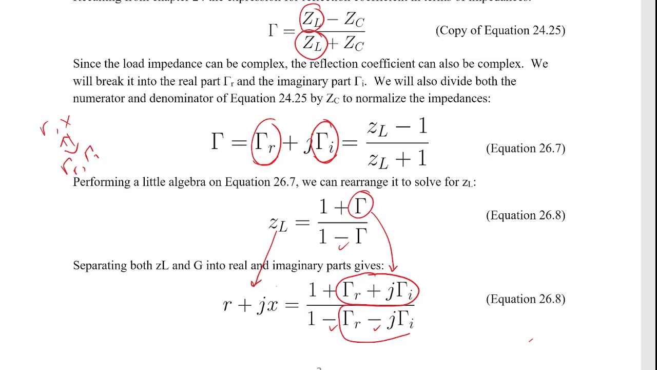 Applied Electromagnetic Field Theory Chapter 26 -- Smith Charts