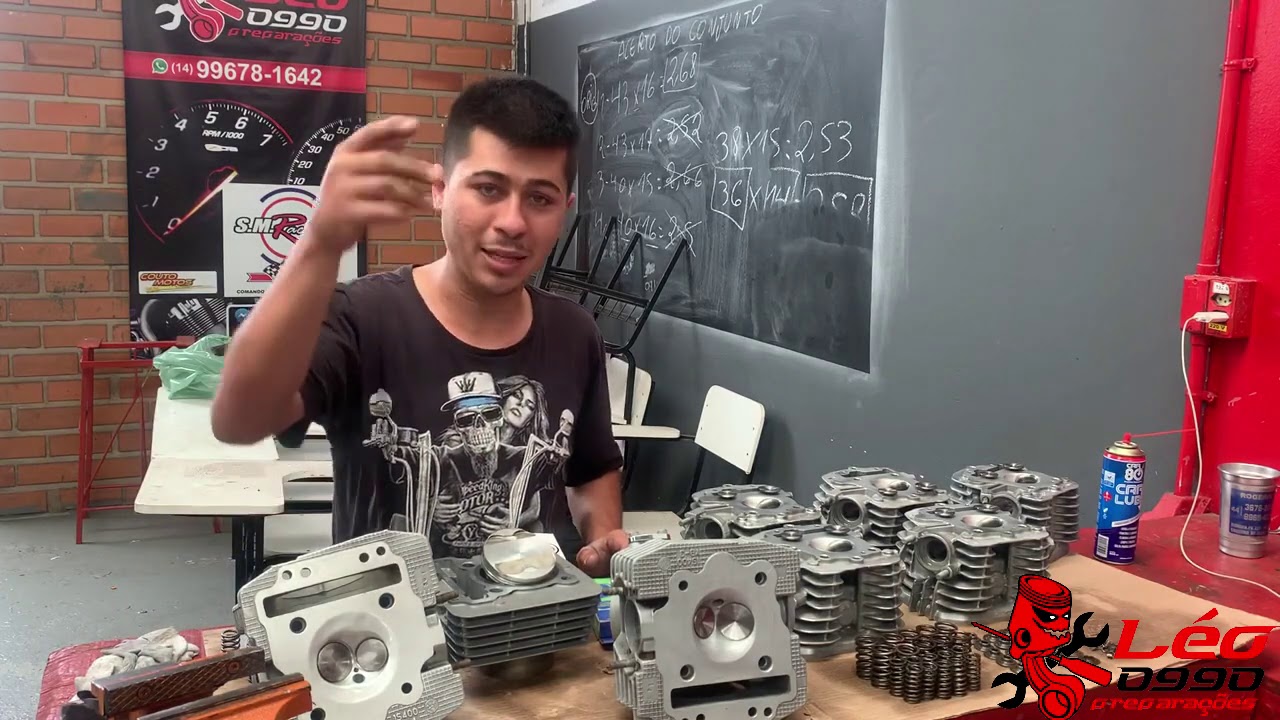 PREPARAÇÃO COM PISTÃO FORJADO PARA A LANDER 250 (YAMAHA)