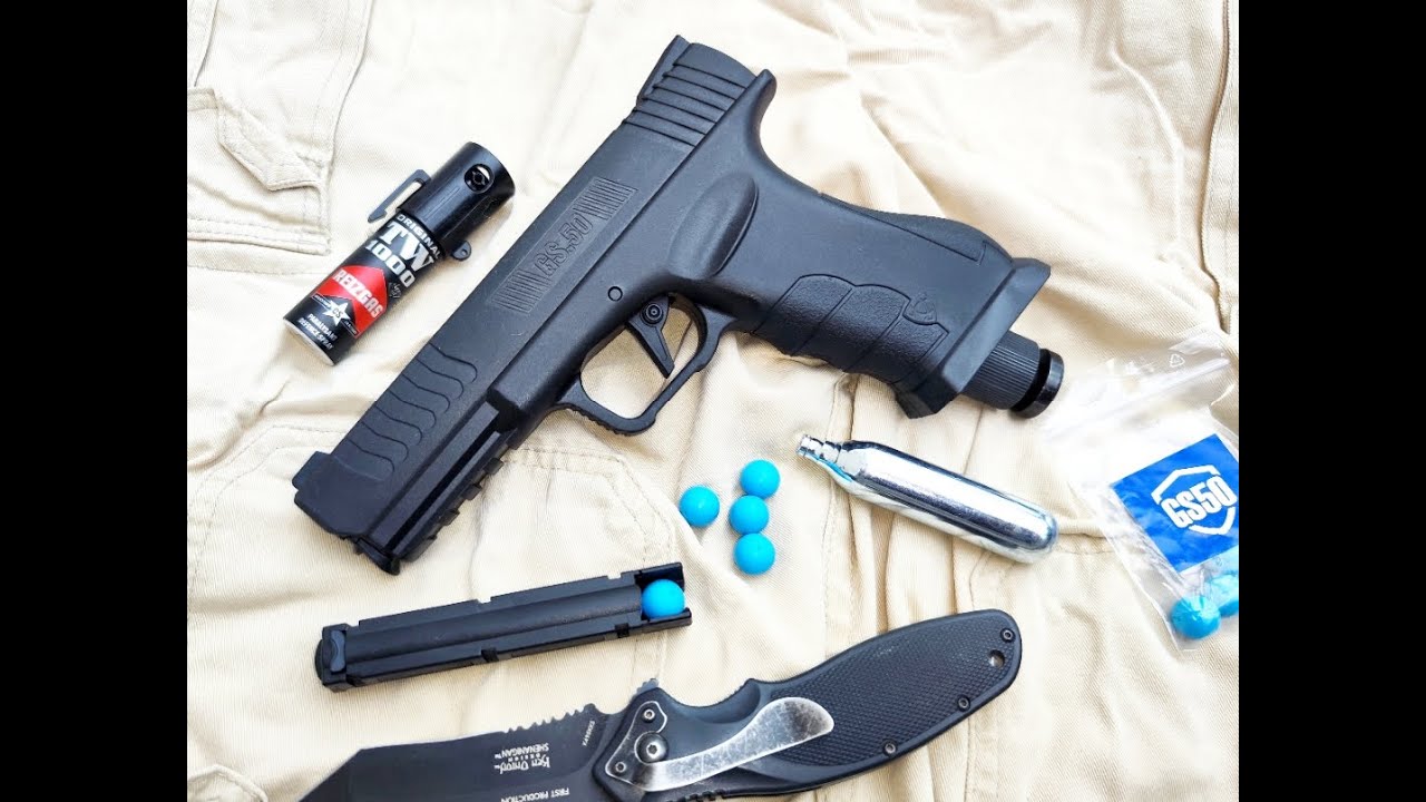 Gunsmith GS.50 paintball/pepperball marker (APSRAM TTP50/HTP50, 14 joule)