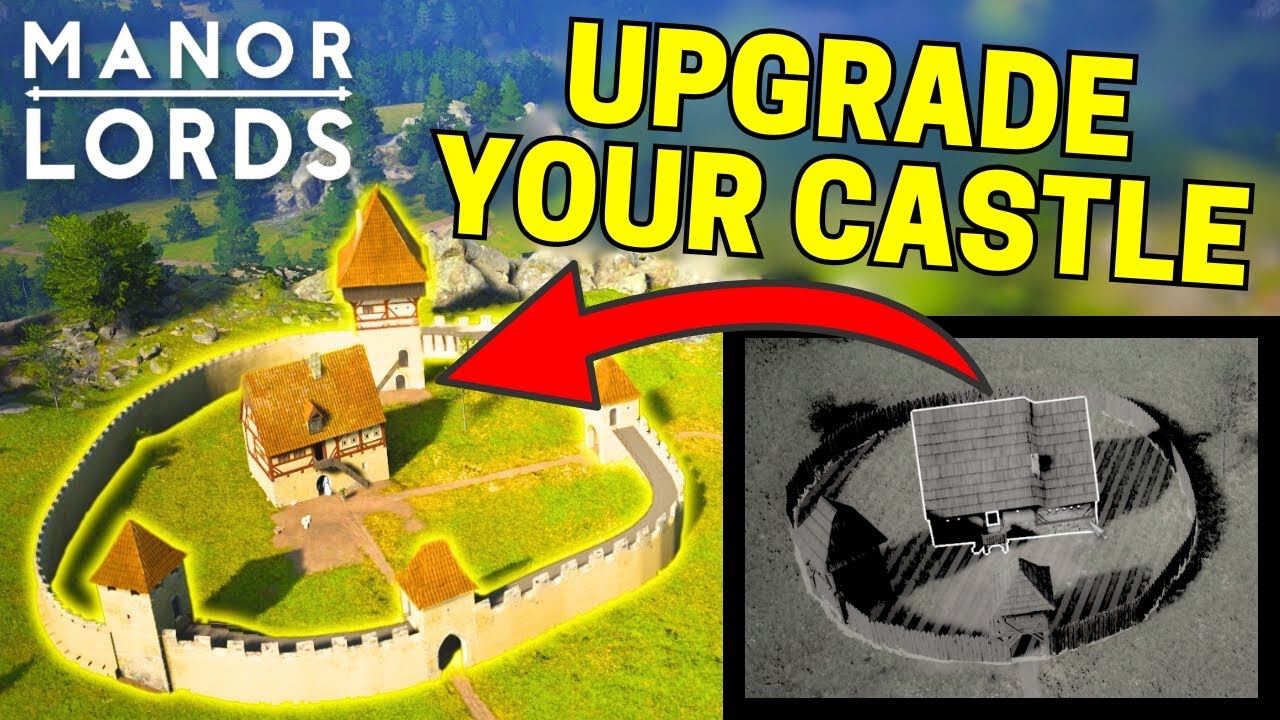 Manor Lords CASTLE BUILDING Explained &ndash; Full Guide & Showcase!