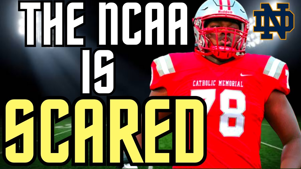 Guerby Lambert Is A MONSTER | 5⭐️ Notre Dame Fighting Irish Offensive Tackle Recruit - Highlights