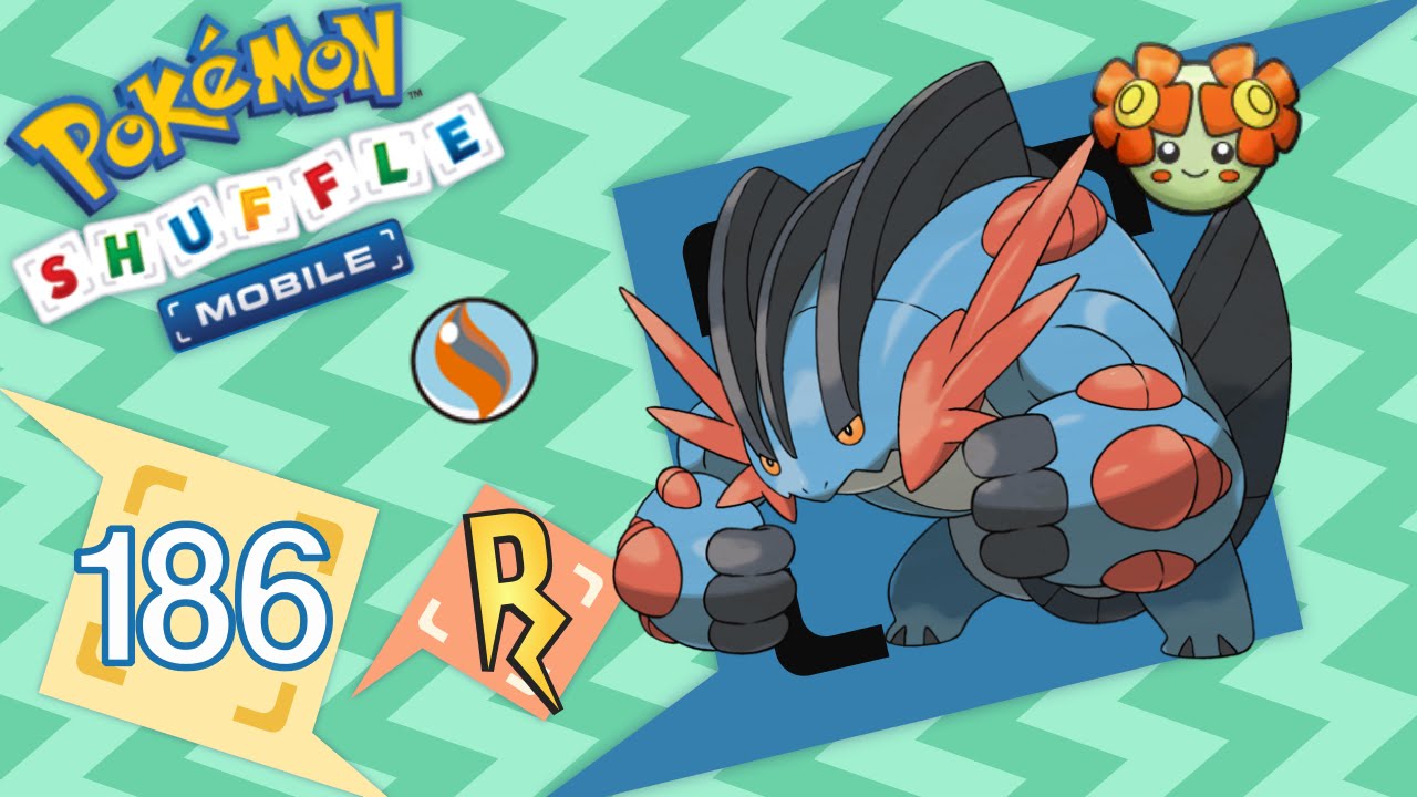 Pokémon Shuffle Mobile - ¡MEGA SWAMPERT & Bellosom!