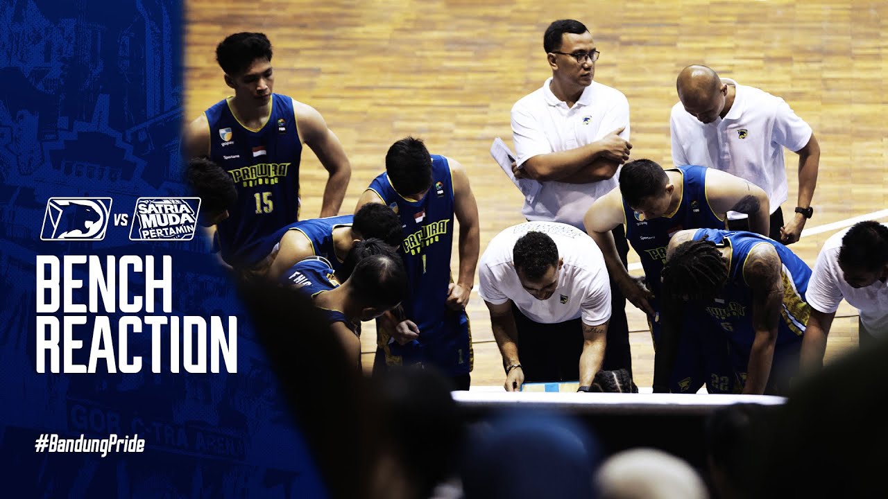 TEGANG DI HOME OPENER | BENCH REACTION VS SATRIA MUDA PERTAMINA
