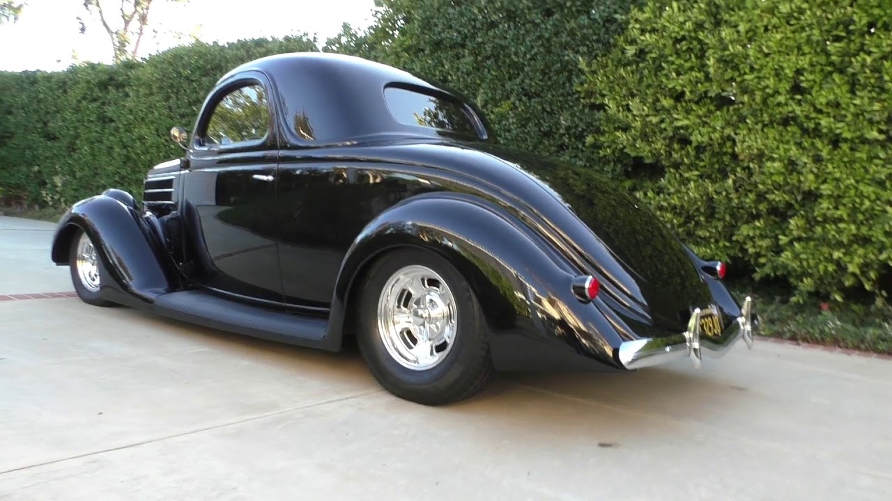 1936 Ford 3 Window Coupe All Steel Ford Powered (SOLD)