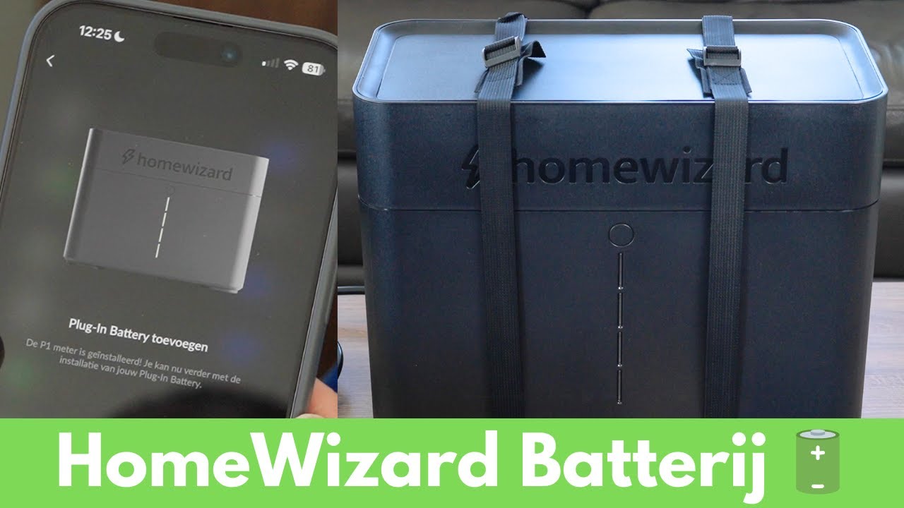 HomeWizard Plug-In Battery uitgepakt én aangesloten
