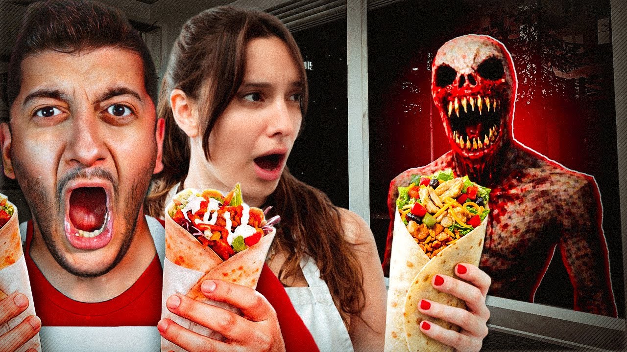 NON DOVEVAMO VENDERE di NOTTE il KEBAB agli SCONOSCIUTI   Scary Shawarma Kiosk ROBLOX ITA