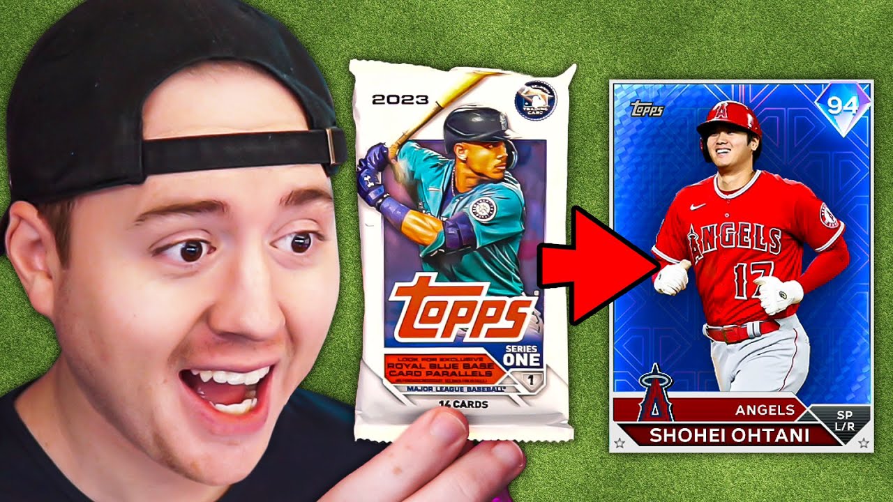 Real Baseball Cards Build My MLB 23 Team!