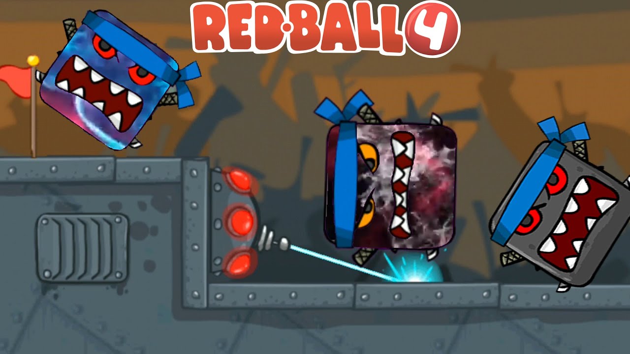 Red Ball 4 - Color Boss 2 Gameplay - All Bosses - All Levels - Part 3