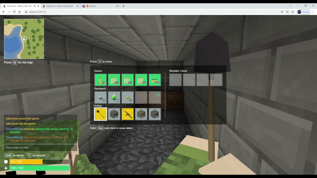 Voxiom.io- We made an Insane Base in Survival