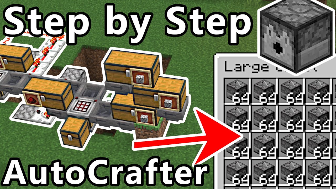Step by step Dispenser Autocraft Tutorial | Minecraft 1.21
