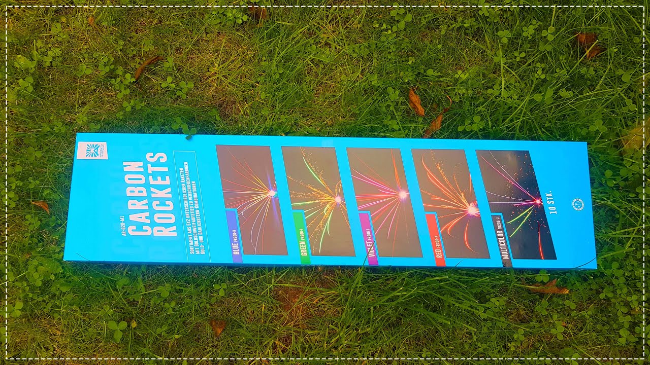 ☆ Carbon Rockets ☆ Gold und Dahliensterne
