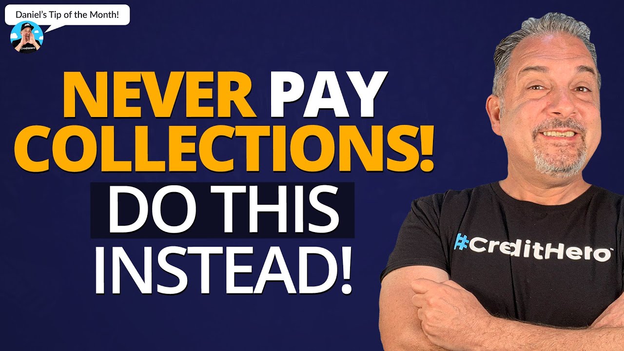 NEVER PAY COLLECTIONS! THIS Is How to Settle Debts With Collection Agencies!