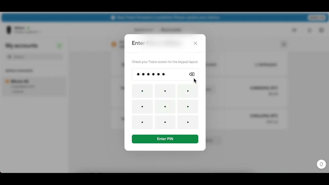How to mint ckBTC on ICLight Wallet