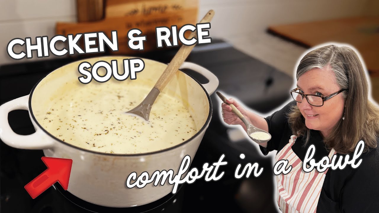 Cozy Chicken and Rice Soup | Perfect for Sick Days and Cold Weather