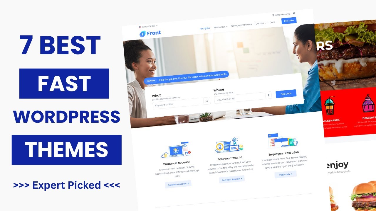 7 Best Fastest & Lightweight WordPress Themes 2026