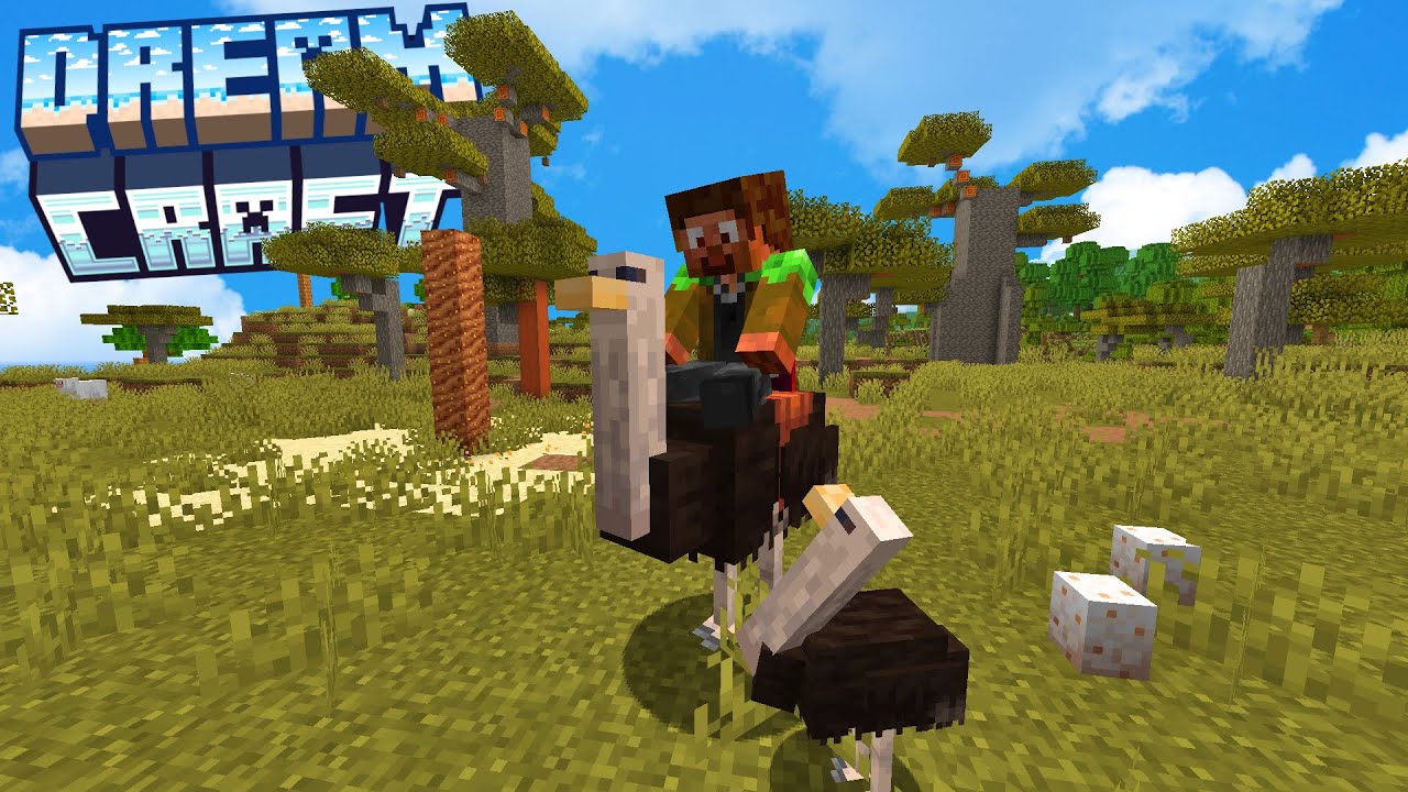 SPOTKAŁEM WYMARZONEGO 𝗦𝗧𝗥𝗨𝗦𝗜𝗔! - DreamCraft (4) - (Minecraft 1.21 na Modach)