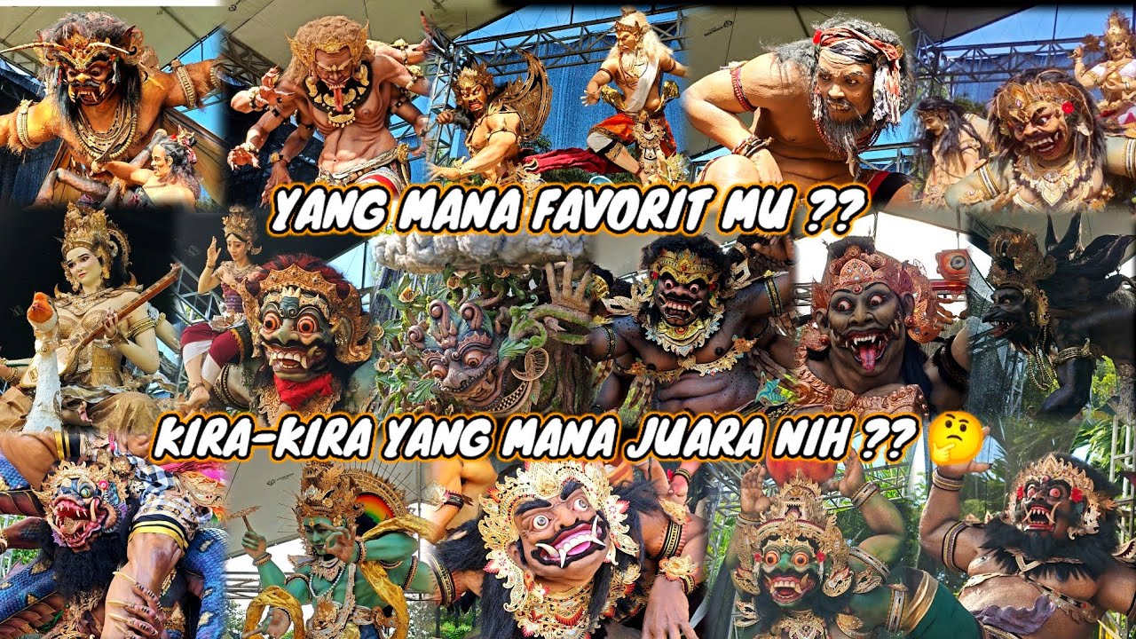 Belum Move On 😍 16 Ogoh Ogoh Terbaik Denpasar 2026 Ada Di Puputan Badung