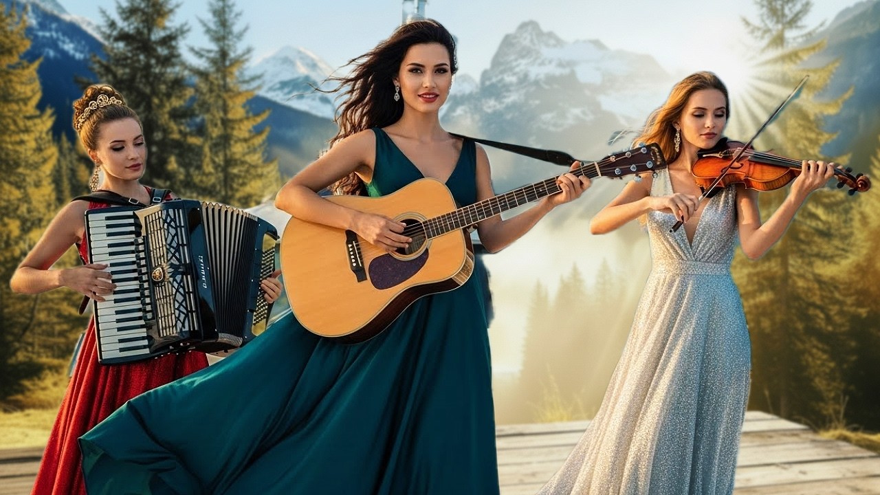 THE MOST BEAUTIFUL FUSION!! Flamenco, Violin & Accordion in Breathtaking Harmony  Spanish Guitar Ins