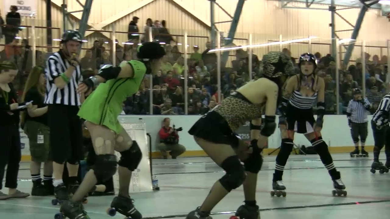 Chicks Ahoy! vs Gore Gore Roller Girls Period 1 30 May 2009 ToRD