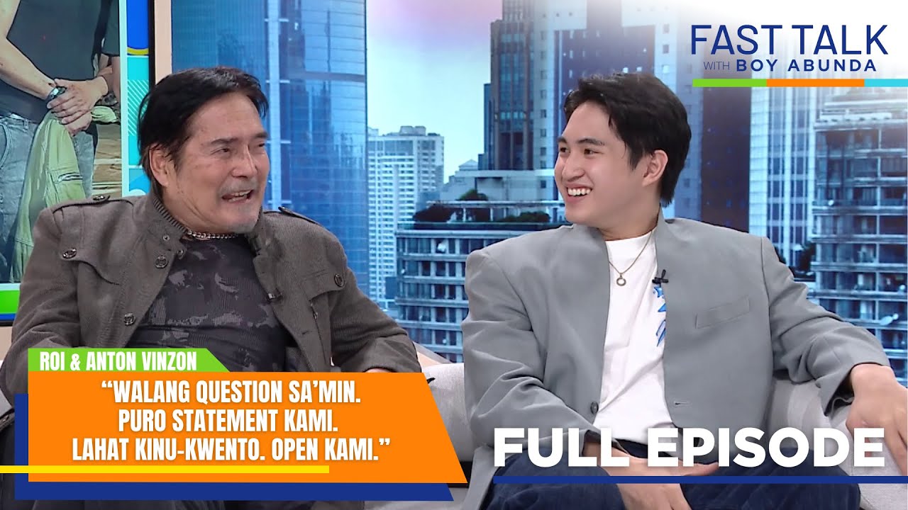 Fast Talk with Boy Abunda: Roi and Anton Vinzon’s family and showbiz bond (Full Episode 652)