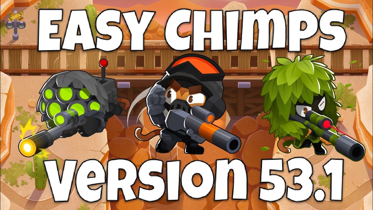 Sunset Gulch Chimps w/ NO ABILITIES and NO MICRO ft. Axis of Havoc | BTD6 Black Border Guide (v53.1)
