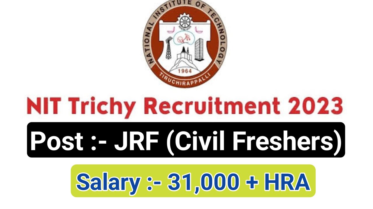NIT Civil Engineers Freshers Recruitment 2023 @diplomaholders