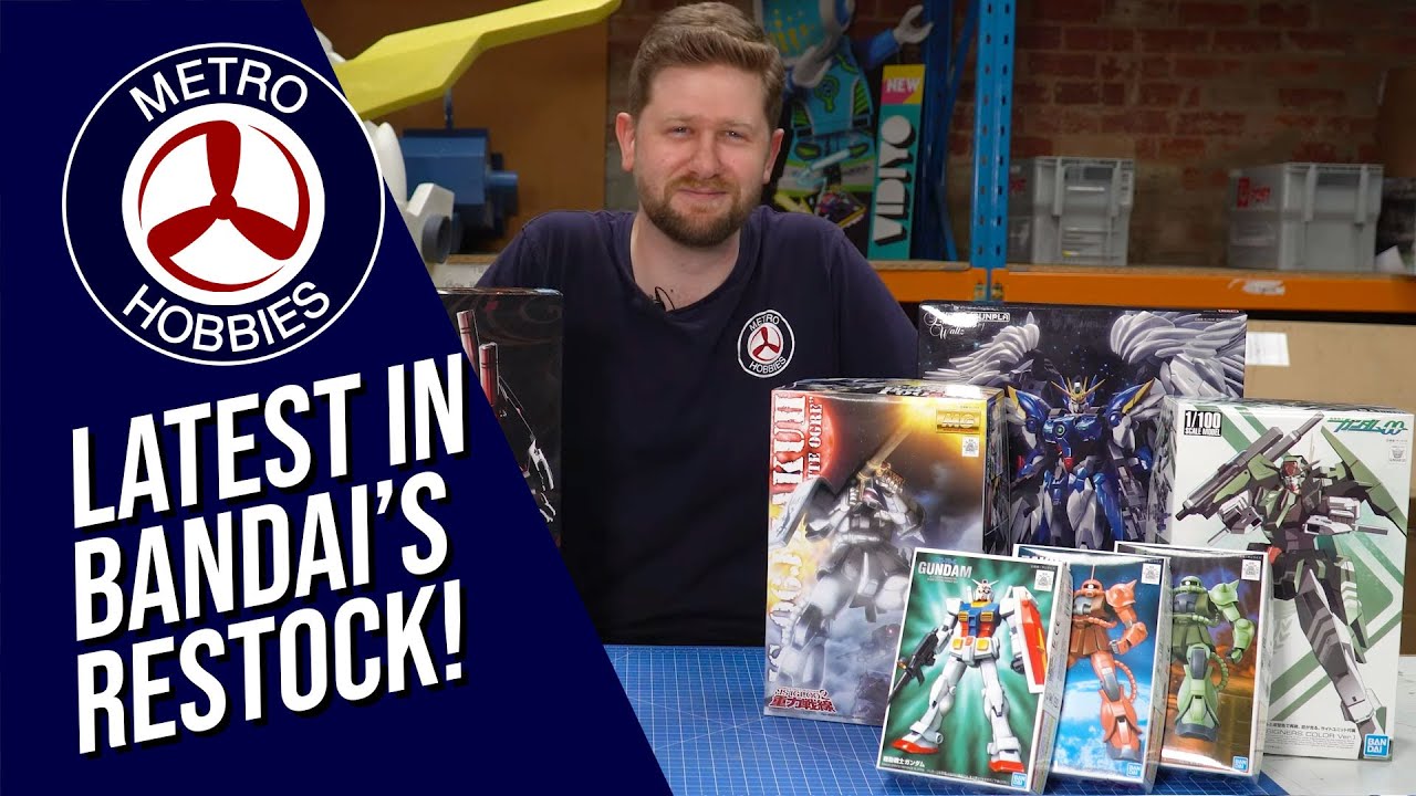 Our Latest Bandai Restock: Kits From Across the Ages!