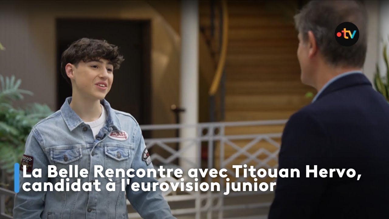 La Belle Rencontre avec Titouan Hervo, candidat &agrave; l'eurovision junior