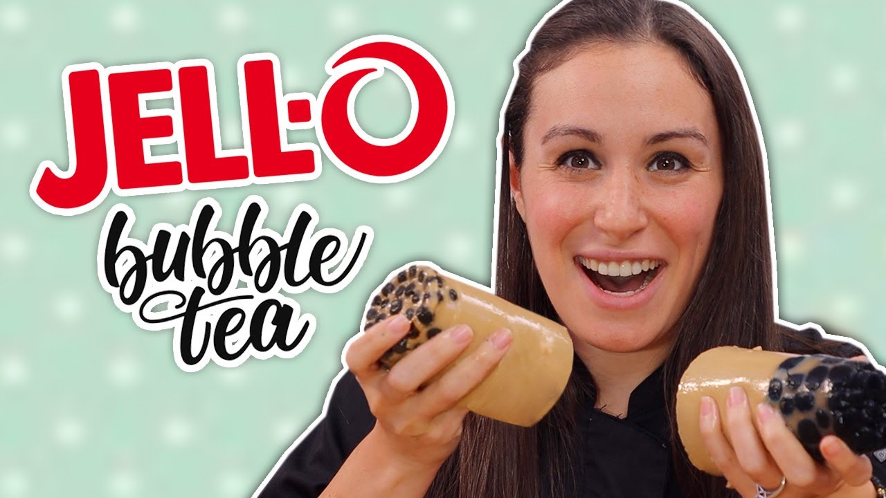 DIY Jello Bubble Tea // 3 Ways