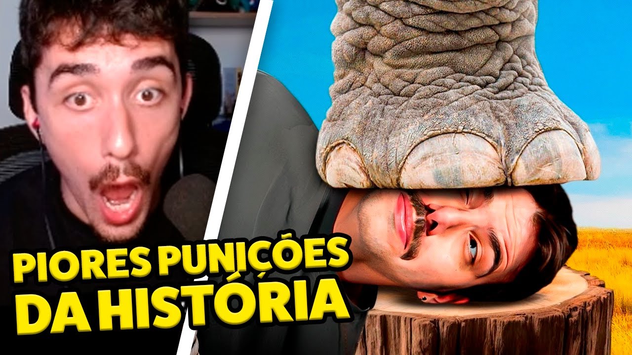 As piores PUNIÇÕES da história da humanidade - Goldenboy react T3ddy