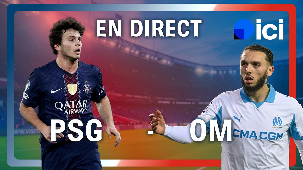 PSG-OM, le Classique : match en direct avec 100% PSG