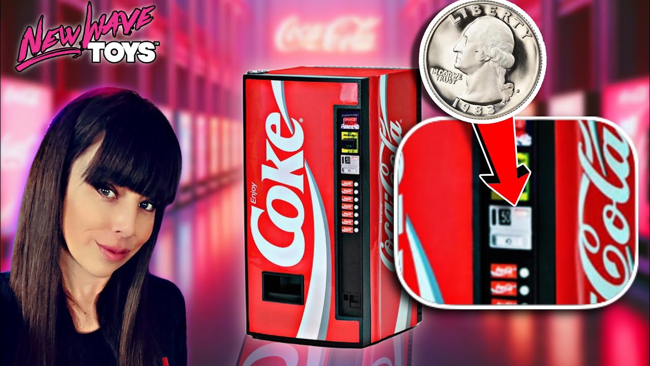 “It’s So Bad” - New Wave Toys Mini Coke Vending Machine & Refrigerator Review
