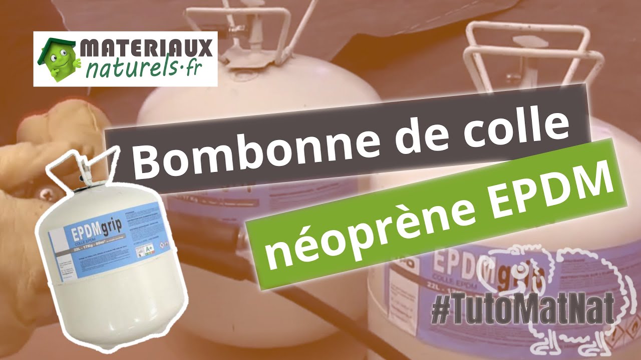 Comment utiliser la bombonne de colle néoprène EPDMGRIP ?