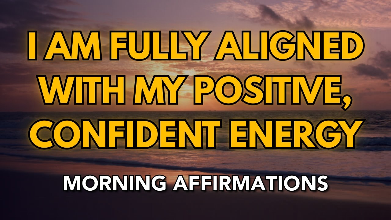 Powerful Affirmations for Positive Energy & Confidence ✨ Positive Morning Affirmations