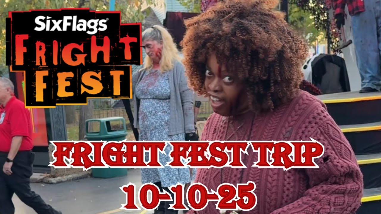 Поездка на фестиваль страха 10.10.25 в Six Flags Great America