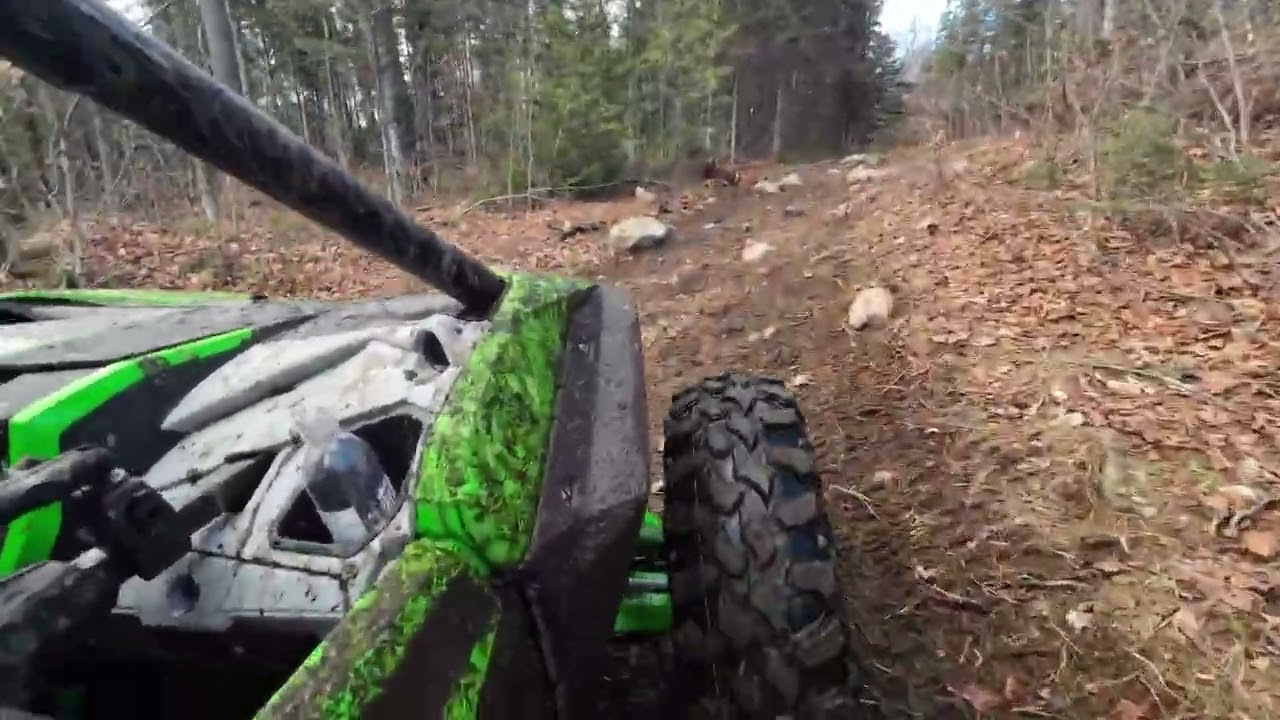 FLYING WOOD IN WITH A #HELICOPTER #sxs #adrenalinejunkieprod
