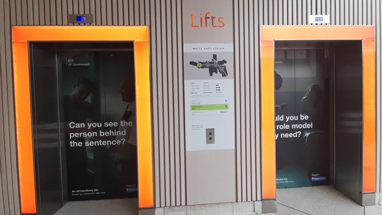 Lift At The Glades Shopping Centre In Bromley [1990SchindlerMSeries] - [2019CrestLifts]