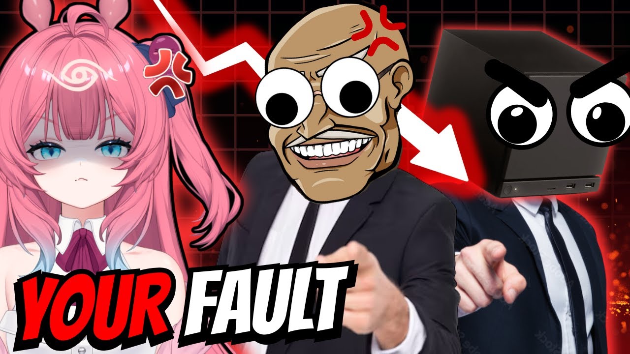 IT'S MY FAULT XBOX FAILED!? | Xbox FAILED Because of YOU Fleekazoid Vtuber React
