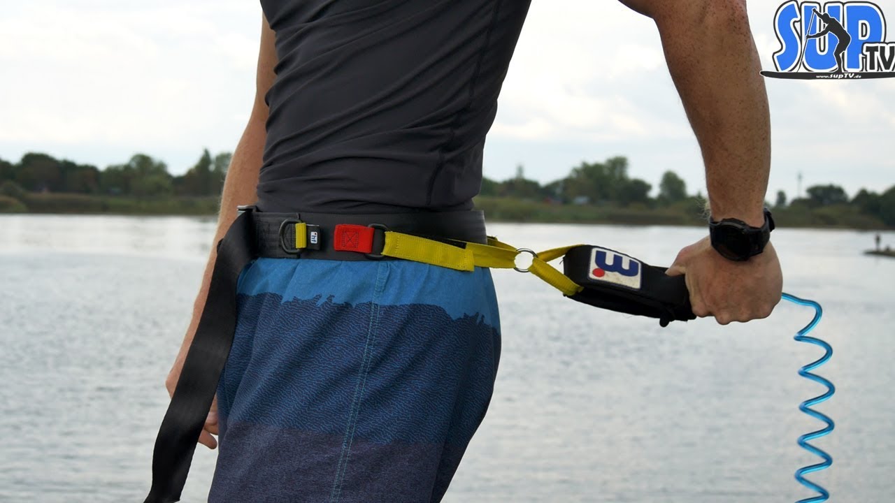 SUP Leash für die Hüfte? Unsere Leash-Varianten mit Quick-Release Verschluss vorgestellt!