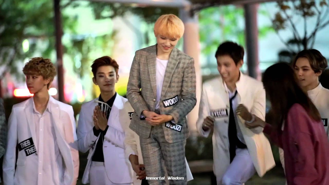 [fancam] 150929 더쇼 게릴라팬미팅 우지ver.