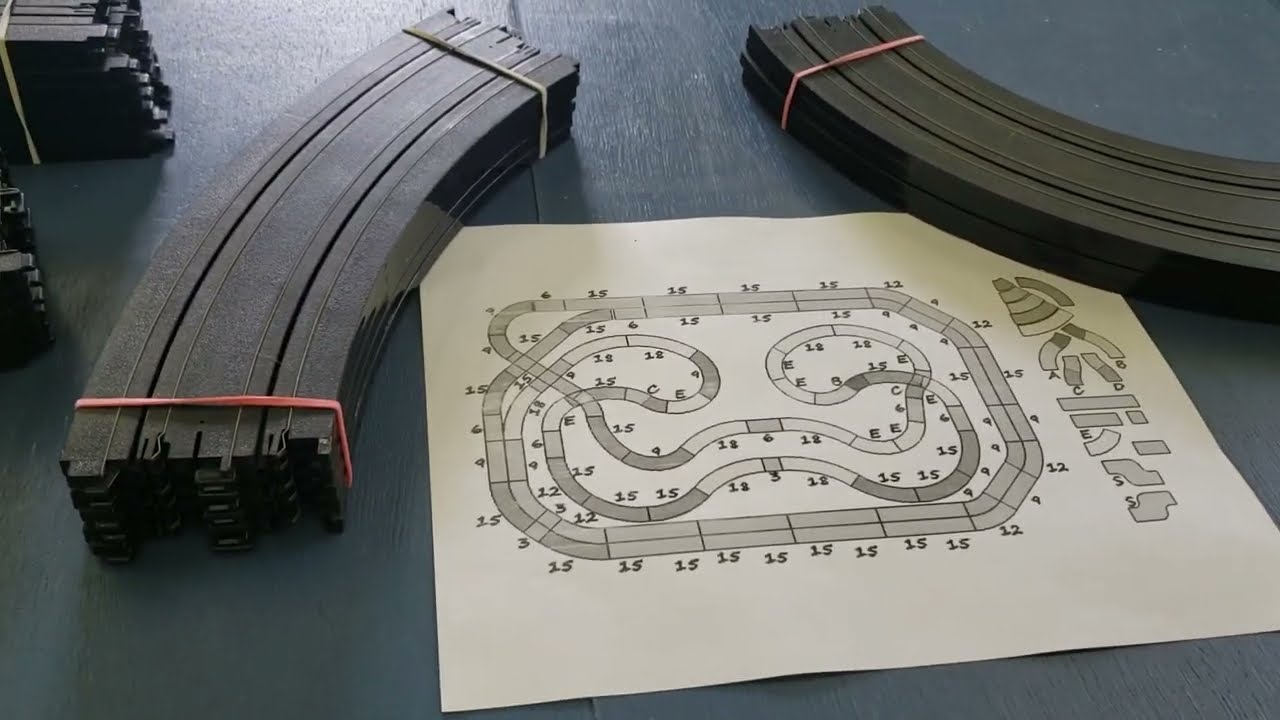 The 14 second Dragon's Face HO slot car track re-build. Part 1