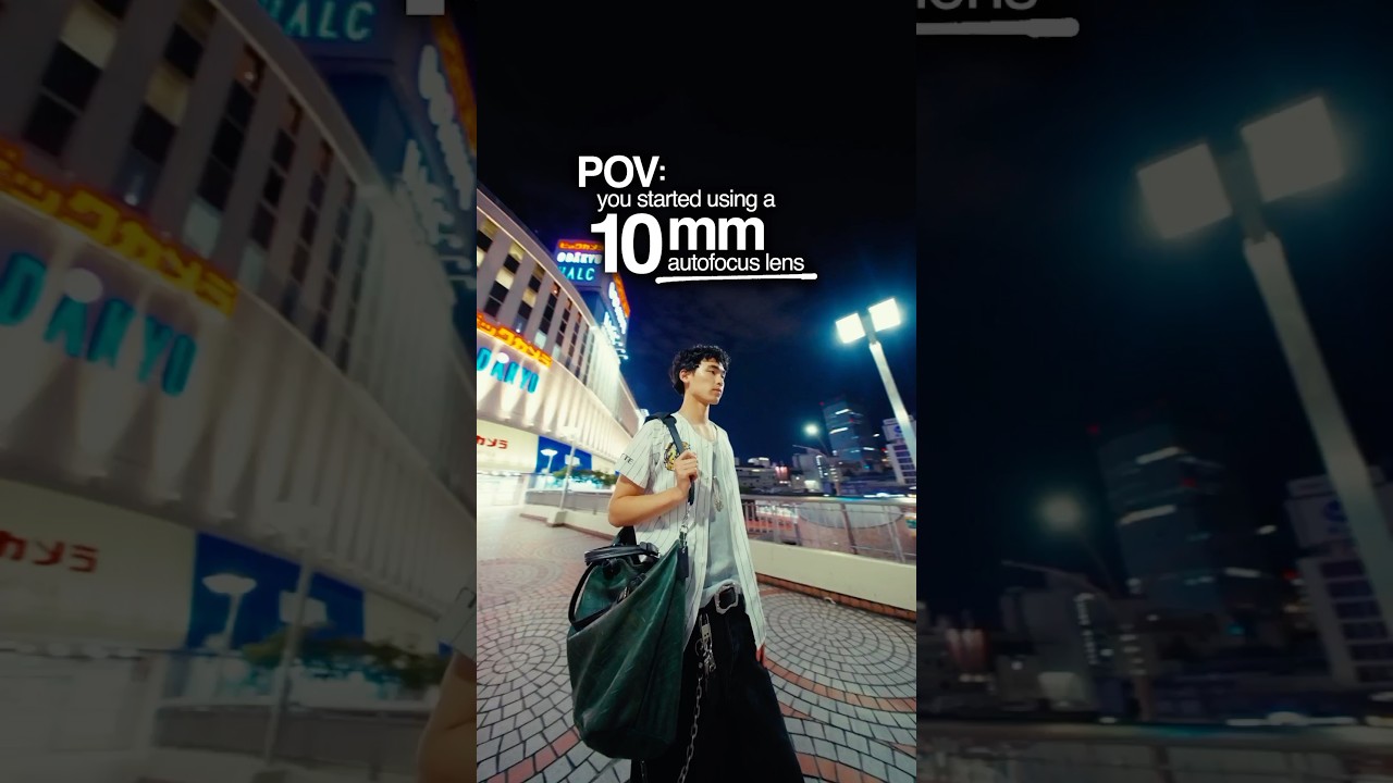 Wide Angle Lenses🎥✨ #laowa #10mm #filmmaking