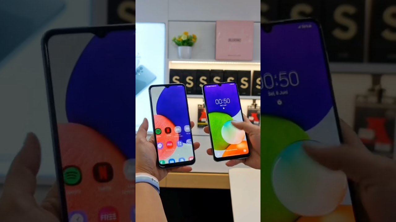 SAMSUNG A22 4G VS SAMSUNG A22 5G #short #samsunga22 #samsunga225g #masukberanda #trending