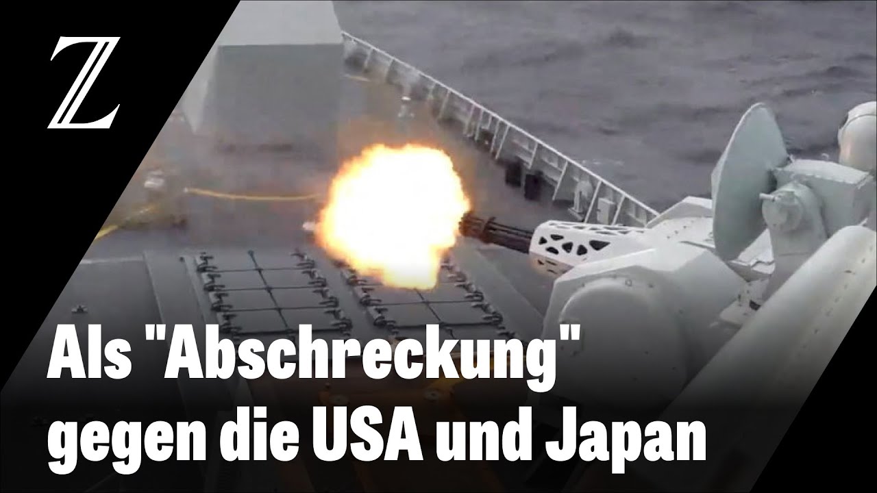 China startet Gro&szlig;man&ouml;ver mit Schie&szlig;&uuml;bungen rund um Taiwan